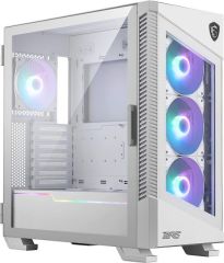 MSI MPG VELOX 100R WHITE Temperli Cam 1 x A-RGB Fan 4 x 120mm Fan ATX Gaming Bilgisayar Kasası