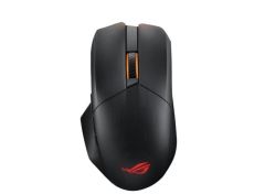 ASUS ROG CHAKRAM X RGB Qi ŞARJ VE YAN JOYSTICK ÜÇ MODLU BAĞLANTI KABLOLU/2.4GHZ/BLUETOOTH 36000 DPI PROGRAMLANABİLİR 11 TUŞ SENSÖR VİDASIZ MANYETİK TUŞLAR VE KAPAK AURA SYNC