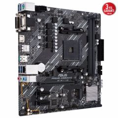 ASUS PRIME A520M-E CSM AMD A520 AM4 DDR4 4400 HDMI DVI VGA M2 USB3.2 mATX ASUS 5X PROTECTION III Ücretsiz Uzaktan Yönetim Yazılımı