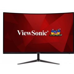 VIEWSONIC VX3218-PC-MHD GAMING MONITOR 31.5 1MS 165HZ VA 1920X1080 FHD 300 HDMI DP 16:9 80M:1 16.7M HOPARLOR 3 KENAR CERCEVESIZ 1500R KAVIS FREESYNC PREMIUM FLICKER FREE MAVI ISIK FILTRESI TILT VESA