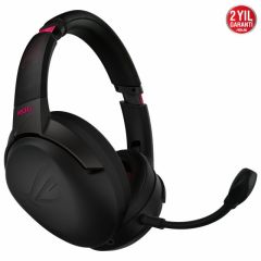 ASUS ROG STRIX GO 2.4 ELECTRO PUNK OYUNCU KULAKLIĞI PC/MAC/PS4 2.4GHZ KABLOSUZ BAGLANTI 25 SAATE KADAR PİL ÖMRÜ 40MM'LIK ASUS ESSENCE SÜRÜCÜLER USB-C/3.5MM BAĞLANTI