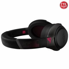 ASUS ROG STRIX GO 2.4 ELECTRO PUNK OYUNCU KULAKLIĞI PC/MAC/PS4 2.4GHZ KABLOSUZ BAGLANTI 25 SAATE KADAR PİL ÖMRÜ 40MM'LIK ASUS ESSENCE SÜRÜCÜLER USB-C/3.5MM BAĞLANTI