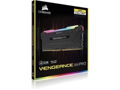 CORSAIR CMW16GX4M2C3600C18 16GB (2X8GB) DDR4 3600MHz VENGEANCE RGB PRO SOGUTUCULU DIMM BELLEK BLACK