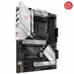 ASUS ROG STRIX B550-A GAMING AMD B550 AM4 DDR4 4600 DP HDMI ÇİFT M2 USB3.2 ARGB 2.5GBİT LAN ATX PCIE 4.0 128GB’A KADAR RAM DESTEĞİ AI SES ENGELLEYİCİ MİC. DESTEĞİ