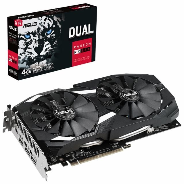 ASUS RADEON DUAL-RX560-4G 4GB GDDR5 128bit 1199MHz HDMI 2xDP EKRAN KARTI