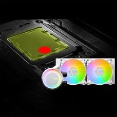 MSI MAG CORELIQUID E240 WHITE 240 MM ARGB BLOCK SIVI ISLEMCI SOGUTUCUSU