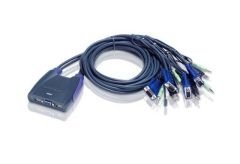 ATEN CS64US-AT 4-PORT USB VGA/AUDIO CABLE KVM SWITCH