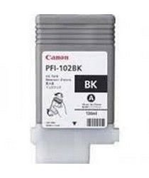 CANON 0895B001 PFI-102BK SIYAH KARTUS (130 ML)LP17/LP24 /IPF 500/IPF 510/IPF 600/IPF 605/IPF 610/IPF 650/IPF 655/IPF 700/IPF 710/IPF 720/IPF 750/IPF 755/IPF 760/IPF 765