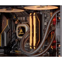 CORSAIR CMW16GX4M2C3200C16-TUF 16GB (2x8GB) DDR4 3200 MHz C16 VENGEANCE RGB PRO BLACK SOĞUTUCULU DIMM BELLEK