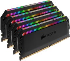 CORSAIR CMT32GX4M4K4000C19 32GB (4X8GB) DDR4 4000MHz CL19 DOMINATOR PLATINUM RGB SOĞUTUCULU SIYAH DIMM BELLEK
