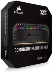 CORSAIR CMT32GX4M4K4000C19 32GB (4X8GB) DDR4 4000MHz CL19 DOMINATOR PLATINUM RGB SOĞUTUCULU SIYAH DIMM BELLEK