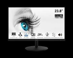 MSI 23.8 PRO MP242A 1920x1080 (FHD) FLAT IPS 100HZ 1MS ANTI-GLARE MONITOR