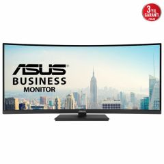 34 ASUS VA34VCPSN CURVED 1500R VA 3440 x 1440 (WUHD) 21:9 180HZ 1MS FRAMELESS USB-C PD 65W RJ45 USB HUB LOW BLUE LİGHT FLİCKER FREE ERGONOMİC DESİGN WALL MOUNTABLE GREEN SUSTAİNABİLİTY DOCKING MONITOR