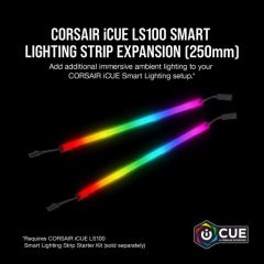 CORSAIR CD-9010001-WW/SS iCUE LS100 SMART LED ŞERİT 2x250mm