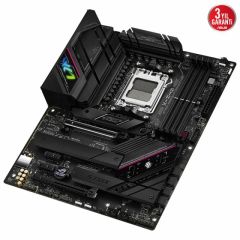 ASUS ROG STRIX B650E-F GAMING WIFI AMD B650 AM5 DDR5 6400 DP HDMI 3x M2 USB3.2 AX WiFi + BT AURA RGB 2.5Gbit LAN ATX PCIe 5.0 x16 Slot AI Suite 3 PCIe Slot Q-Release