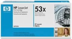 HP Q7553X (53X) SIYAH YUKSEK KAPASITELI TONER 7.000 SAYFA