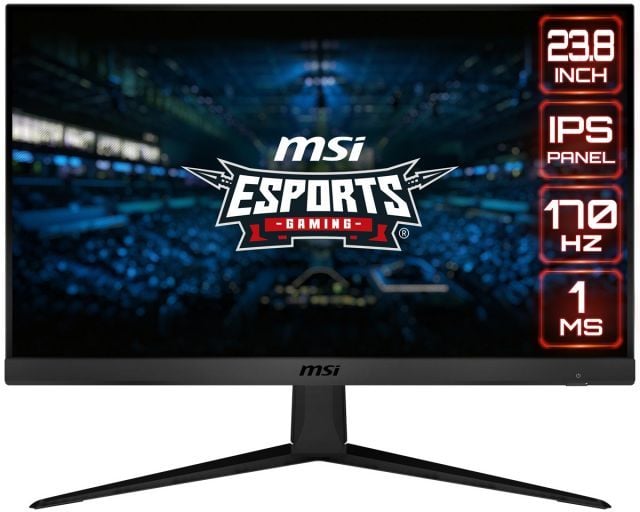 MSI 23.8 G2412 FLAT IPS 1920X1080 (FHD) 16:9 170HZ 1MS FREESYNC PREMIUM GAMING MONITOR