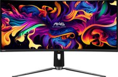 MSI 34.18 MAG 341CQP QD-OLED CURVE 1800R QD-OLED 3440x1440 (UWQHD) 21:9 175HZ 0.03MS ADAPTIVE-SYNC GAMING MONITOR