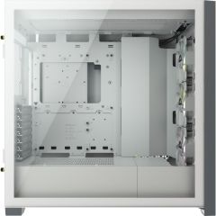 CORSAIR CC-9011213-WW ICUE 5000X TAMPERLI CAM YAN PANEL MID TOWER BILGISAYAR KASASI BEYAZ