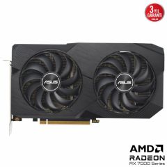 ASUS RADEON RX 7600 DUAL RX7600 O8G OC HDMI 3xDP RGB EKRAN KARTI