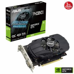 ASUS GEFORCE GTX 1650 PH-GTX1650-O4GD6-P-EVO 4GB GDDR6 64bit DVI HDMI DP EKRAN KARTI