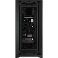 CORSAIR CC-9011208-WW 5000D TAMPERLI CAM YAN PANEL MID TOWER BILGISAYAR KASASI SIYAH