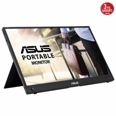 ASUS ZENSCREEN MB16AWP 15,6 TASINABILIR USB MONITOR IPS 1920x1080 5MS USB Type-C Mini-HDMI MM 3YIL KABLOSUZ BAĞLANTI DAHILI BATARYA MAT EKRAN TRIPOD APARAT
