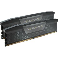 CORSAIR CMK64GX5M2B5200C40 64GB (2x32GB) DDR5 DRAM 5200MHz C40 VENGEANCE SIYAH BELLEK