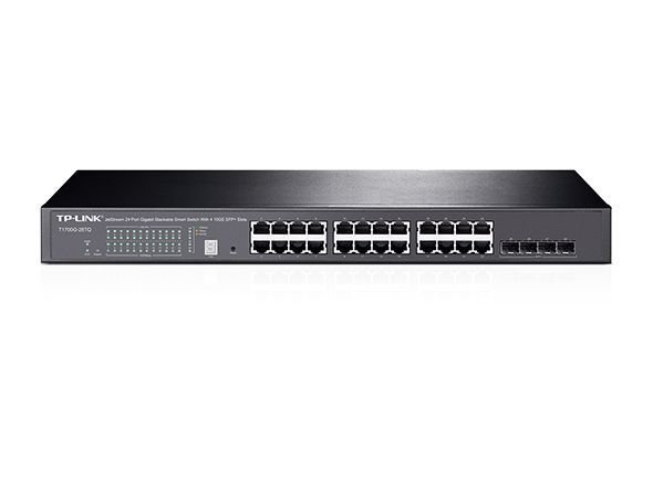 TP-LINK T1700G-28TQ JETSTREAM 24 PORT GIGABIT SMART SWITCH (4 ADET 10GE SFP SLOT)