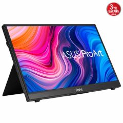 ASUS PROART PA148CTV 14 TASINABILIR PROFESYONEL MONİTÖR IPS 1920x1080 5MS USB Type-C Micro-HDMI MM 3YIL 10 PARMAK DOKUNMATIK PANEL 100% SRGB EYECARE