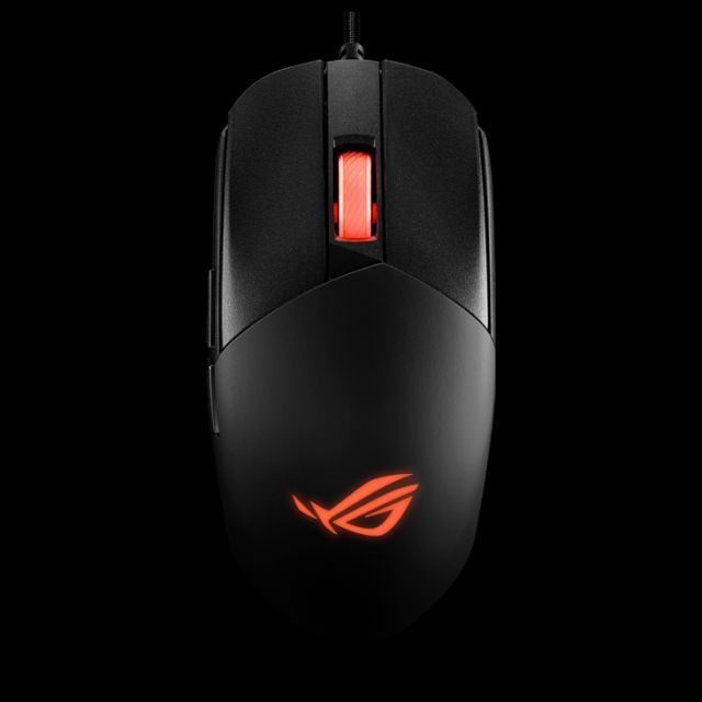 ASUS ROG STRIX IMPACT III KABLOLU HAFİF 12000 DPI SENSÖR 5 FARKLI PRIGRAMLANABİLİR TUŞ DEĞİŞTİRİLEBİLİR SWITCH ÖRGÜLÜ KABLO FPS OYUNCU MOUSE