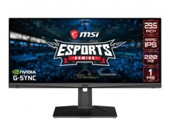 29.5 MSI OPTIX MAG301RF FLAT RAPID IPS 2560X1080 (WFHD) 21:9 200HZ 1MS G-SYNC COMPATIBLE GAMING MONITOR