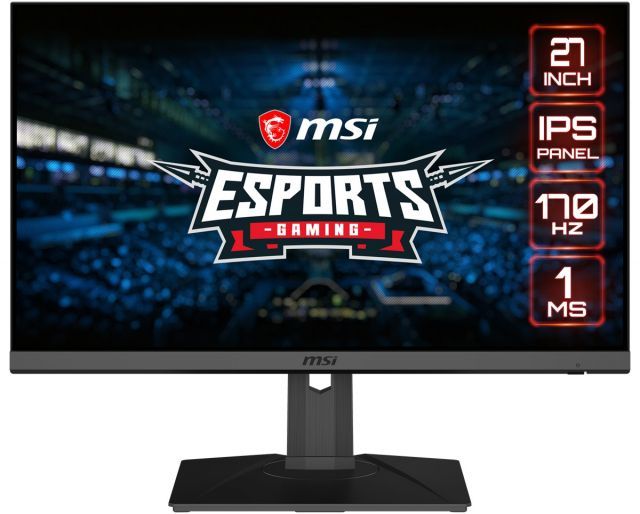 27 MSI OPTIX MAG275R2 FLAT IPS 1920X1080 (FHD) 16:9 170HZ 1MS FREESYNC PREMIUM PIVOT GAMING MONITOR