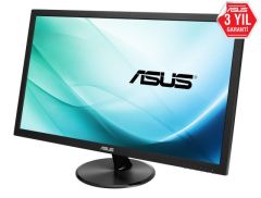 ASUS VP228DE 21,5 LED 1920x1080 5MS VGA VESA 3YIL EYECARE, FLICKER-FREE,DUSUK MAVI ISIK