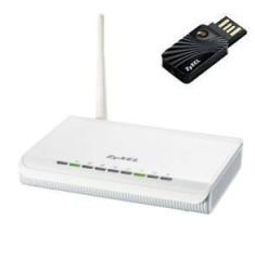 ZYXEL P-660HW-T1V3 ADSL2 BEYAZ MODEM+2105 USB ADAPTÖR BUNDLE