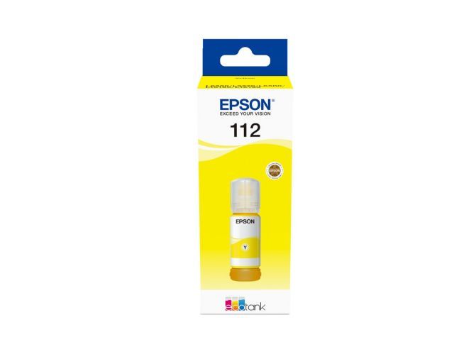 EPSON C13T06C44A (112) SARI MÜREKKEP KARTUŞ 6.000 SAYFA 70ML L15160 L15150