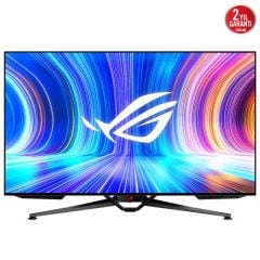 ASUS ROG SWIFT PG42UQ 41.5 GAMING 4K OLED FREESYNC VE G-SYNC UYUMLU 3840 x 2160 0.1MS 138HZ DP HDMI 2.1 USB MM VESA 2YIL EYECARE HDR 98% DCI-P3 10BIT Monitör