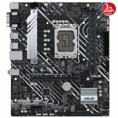 ASUS PRIME H610M-A D4 INTEL H610 LGA1700 DDR4 3200 DP HDMI VGA ÇİFT M2 USB3.2 AURA RGB MATX ASUS 5X PROTECTION III ARMOURY CRATE AI SUİTE 3