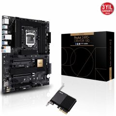 ASUS PROART Z490-CREATOR 10G INTEL Z490 LGA1200 DDR4 4600 THUNDERBOLT HDMI ÇİFT M2 USB3.2 AURA RGB COM 10GBİT + 2.5GBİT LAN ATX 128GB’A KADAR RAM DESTEĞİ