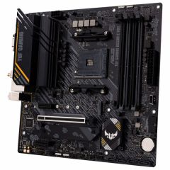 ASUS TUF GAMING B550M-E WIFI AMD B550 AM4 DDR4 4800 DP HDMI VGA ÇİFT M2 USB3.2 AX WİFİ + BT AURA RGB MATX 128GB KADAR RAM DESTEGI BIOS FLASHBACK BUTONU ASUS TUF PROTECTION