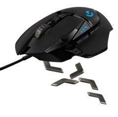 LOGİTECH G G502 HERO LIGHTSYNC 25.600 DPI YÜKSEK PERFORMANSLI KABLOLU OYUNCU MOUSE - SİYAH- 910-005471