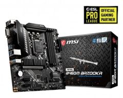 MSI MAG B460M BAZOOKA SOKET 1200 DDR4 2933 DVI HDMI M.2 USB 3.2 MATX