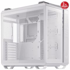 ASUS TUF GAMING GT502 PANAROMİK TEMPERLİ CAM USB TYPE-C ATX / MICRO-ATX / MINI-ITX BEYAZ