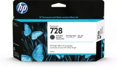 HP 3WX25A SİYAH 130 ML GENIS FORMAT MUREKKEP KARTUSU