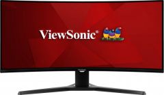 VIEWSONIC VX3418-2KPC GAMING MONITOR 34 1MS 144HZ VA 3440X1440 WQHD 300 HDMI DP 21:9 80M:1 16.7M HOPARLOR 3 KENAR CERCEVESIZ 1500R KAVIS FREESYNC PREMIUM FLICKER FREE MAVI ISIK FILTRESI TILT YUKSEKLIK AYARI VESA