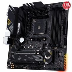 ASUS TUF GAMING B550M-PLUS AMD B550 AM4 DDR4 4400 DP HDMI Çift M2 USB3.2 ARGB 2.5Gbit LAN mATX PCIe 4.0 ECC RAM Desteği