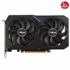 ASUS GEFORCE DUAL-RTX3060-O8G 8GB GDDR6 128bit 1807 MHz OC 1xHDMI 3xDP RGB EKRAN KARTI