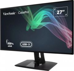 VIEWSONIC VP2768A-4K PROFESYONEL MONITOR 27 5MS 60HZ IPS 3840X2160 4K 350 HDMI DP USB TYPE C SRGB PANTONE 16:9 20M:1 1.07B RJ45 4 KENAR CERCEVESIZ KALIBRASYON FLICKER FREE MAVI ISIK FILTRESI TILT SWIVEL PIVOT YUKSEKLIK AYARI VESA ENERGY STAR EPEAT