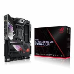 ASUS ROG CROSSHAIR VIII FORMULA AMD X570 AM4 DDR4 4800 Çift M2 USB 3.2 AX WiFi + BT AURA RGB 5G LAN ATX 128GB’a kadar ram desteği