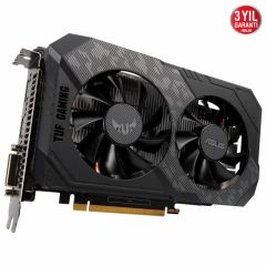 ASUS GEFORCE TUF-GTX1650-4GD6-GAMING 4GB GDDR6 128bit 1620Mhz 1xDVI 1xHDMI 1xDP EKRAN KARTI